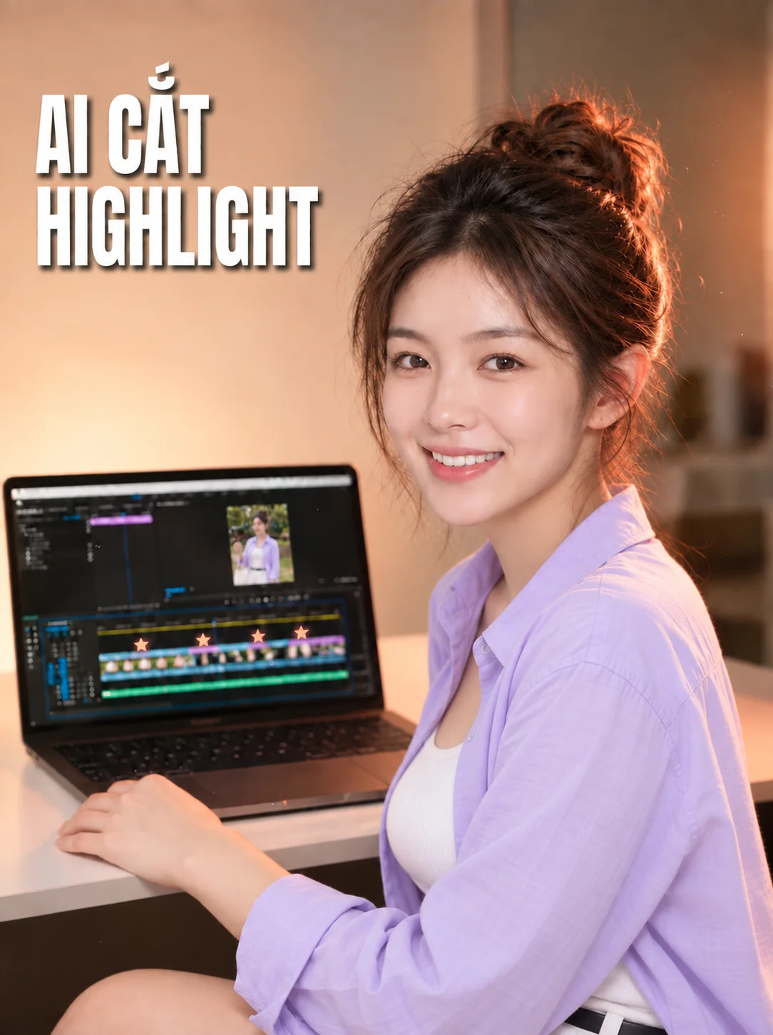Cách chọn highlight từ một video dài rồi dựng theo nhạc