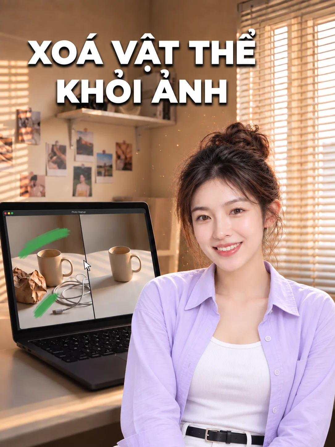 Cách xóa vật thể và chi tiết thừa khỏi ảnh mà vẫn tự nhiên